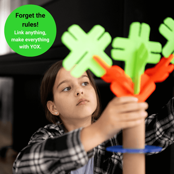 YOX Tops, Creative Building & Construction STEM Toy Set for Kids YOX Tops, Creative Building & Construction STEM Toy Set for Kids